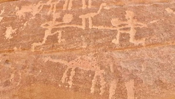 الرسومات الصخرية قرب سانت كاترين 