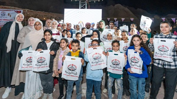 حزب الجبهة الوطنية بجنوب سيناء يكرم حفظة القرآن الكريم 