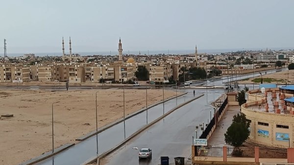 الأمطار في طور سيناء