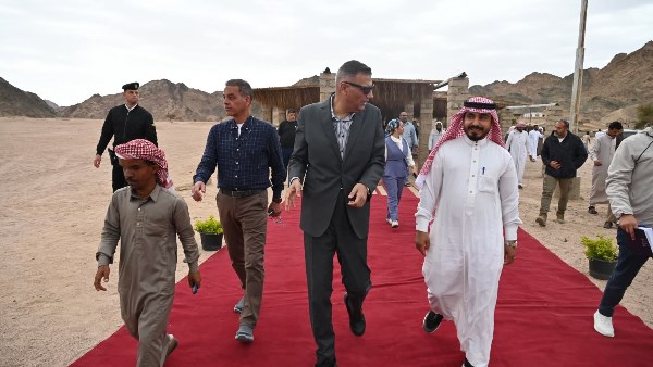 المحافظ في وادي خريزة بشرم الشيخ 