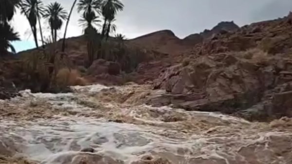 السيول بسانت كاترين 