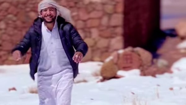 الثلوج و الامطار بسانت كاترين 