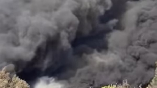 حريق بمصنع عقل 