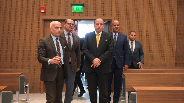 جانب من الزيارة 