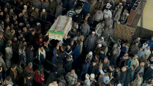 جنازة الضحايا الثلاثة 