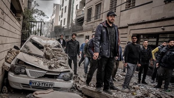 دمار في ايران 