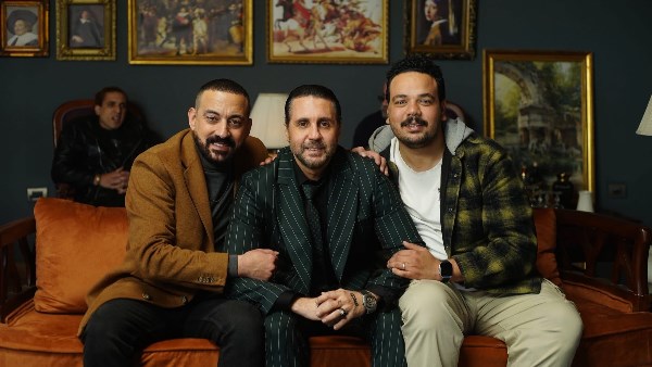 دياب ومصطفى غريب وهشام ماجد