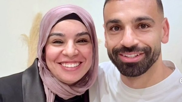 محمد صلاح وشقيقته