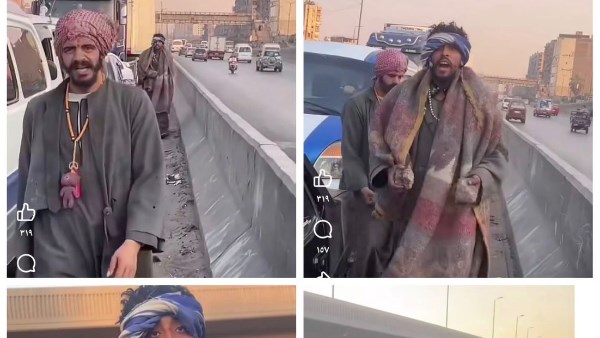 جانب من الفيديو المتداول