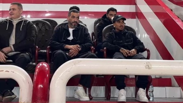 بيزيرا خلال مباراة يد الزمالك 