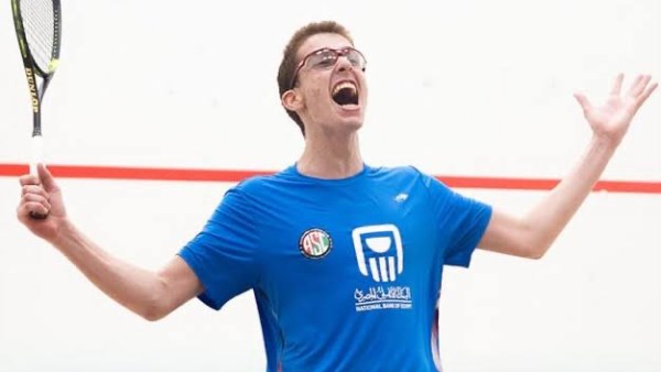 محمد زكريا وصيفًا لبطولة نيوزيلندا المفتوحة للإسكواش
