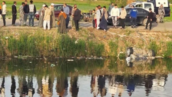 السيارة عقب الحادث