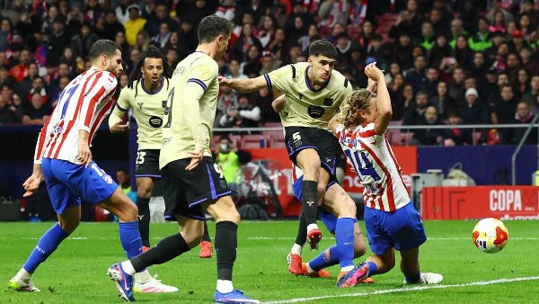  برشلونة وأتلتيكو مدريد 