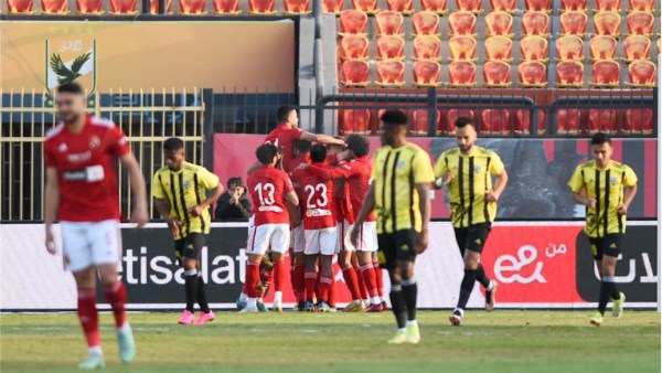 مباراة الأهلي والمقاولون العرب