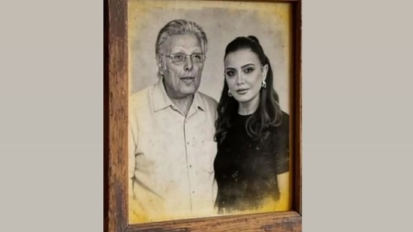 ريهام عبد الغفور ووالدها