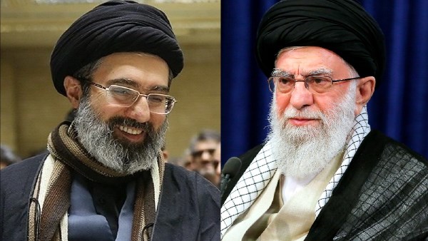 علي خامنئي وولده مجتبي