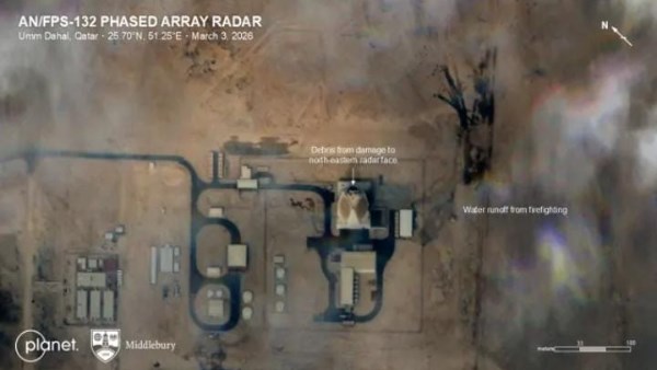 إحدى القواعد العسكرية الأمريكية في الشرق الأوسط