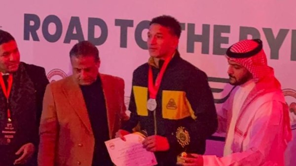 الملاكم المصري عمر محمد هيكل