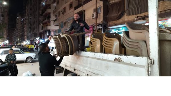 إزالة التعديات بالإسكندرية 