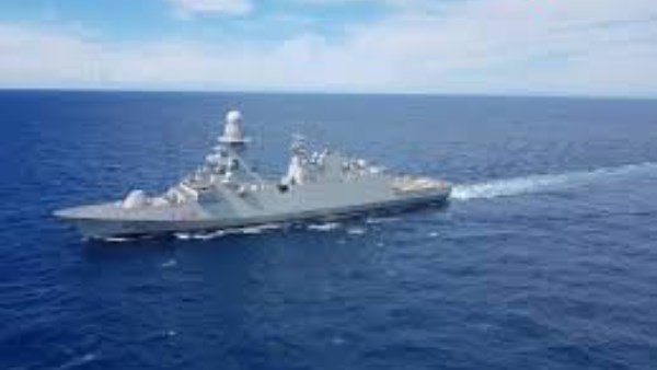 وصول فرقاطة ألمانية إلى ميناء وصول فرقاطة ألمانية إلى ميناء