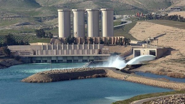 وزارة الموارد المائية العراقية تنفي وجود قوات أجنبية داخل سد الموصل