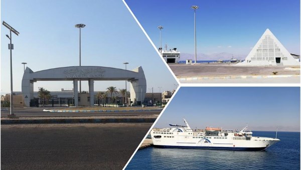 إعادة فتح ميناء نويبع البحري واستئناف الحركة الملاحية