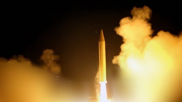 القصف الصاروخي الإيراني