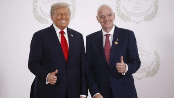 ترامب ورئيس الفيفا