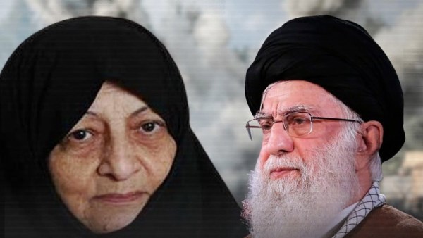 المرشد الراحل وزوجته