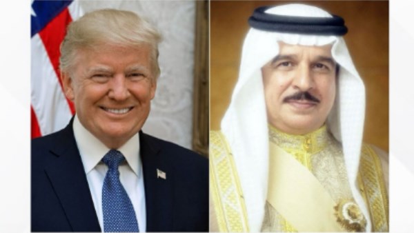 ترامب وملك البحرين