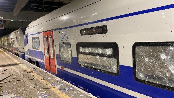 محطة قطار في تل أبيب