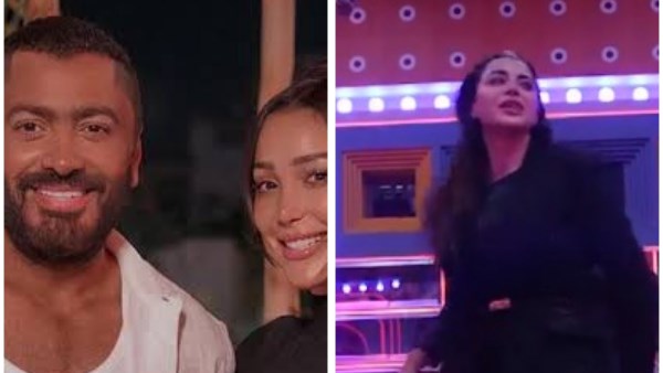 يارا السكري وتامر حسني وبسمة بوسيل