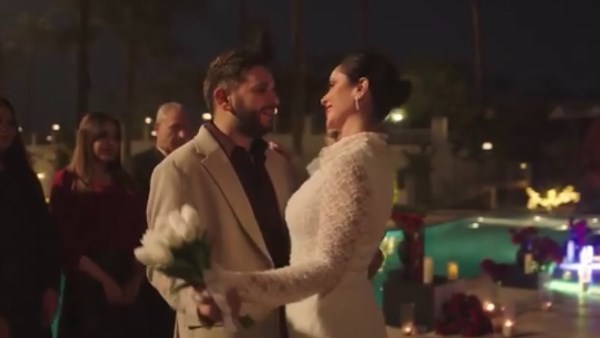 مصطفى خاطر وبسنت شوقي