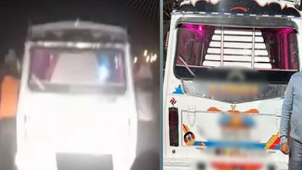 القبض على سائق سمح لصغار بالتزحلق ممسكين بسيارته