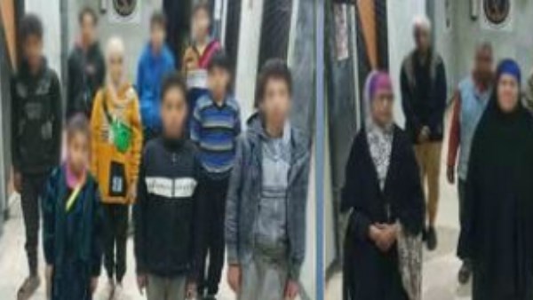 القبض على 7 رجال و5 سيدات استغلوا الأطفال في أعمال التسول