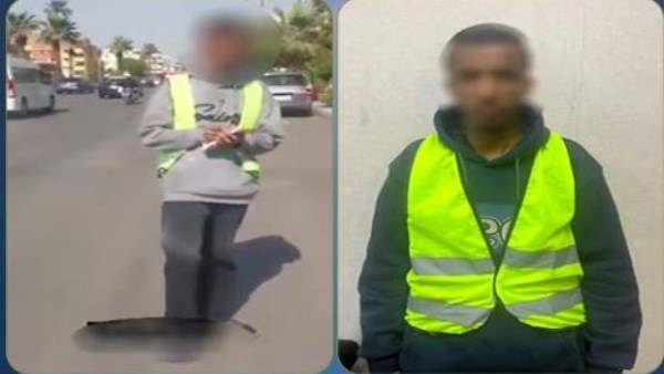 تضرر شخص من منادي سيارات بالأقصر