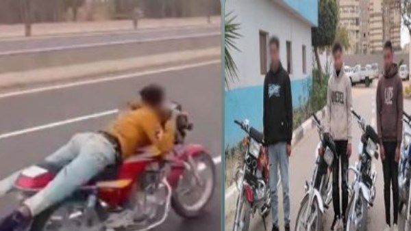 المتهمون وجانب من الواقعة 