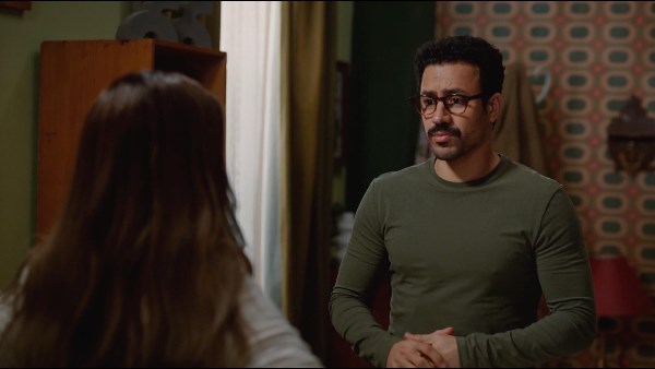 طلاق أحمد داود وميرنا جميل في أول حلقه من بابا وماما جيران