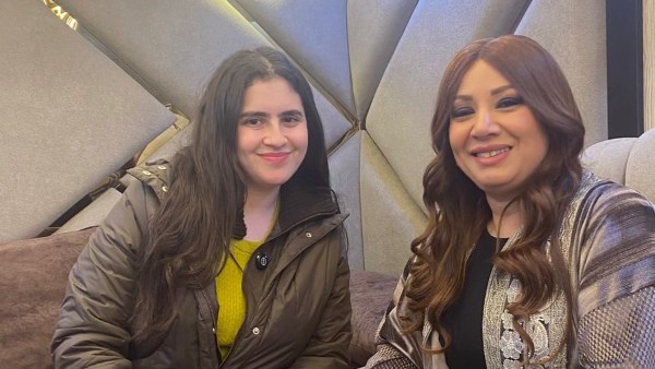 الفنانة إنتصار مع أوركيد سامي 