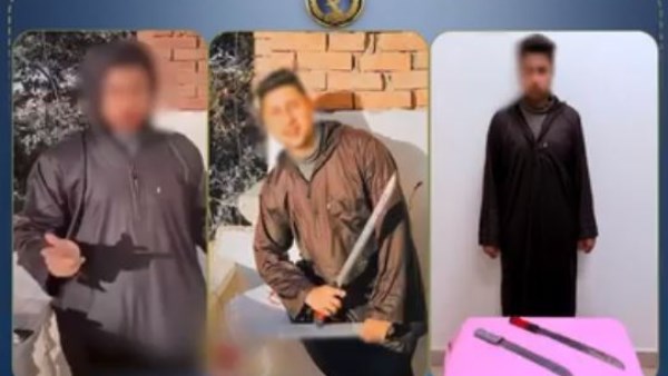   اللي هلاقيه فاطر هشلفط وشه .. القبض على حودة كرامة للتحريض على العنف والبلطجة ببني سويف