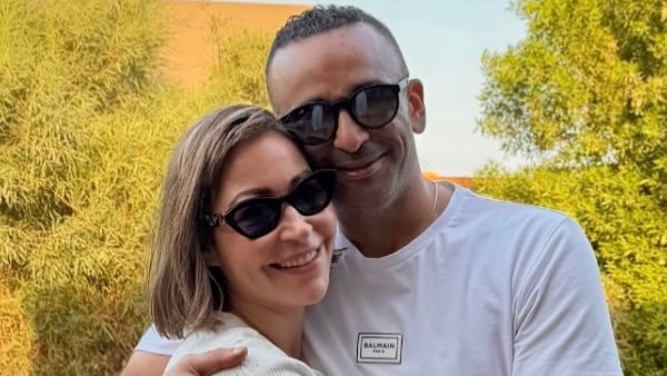 منة شلبي وزوجها