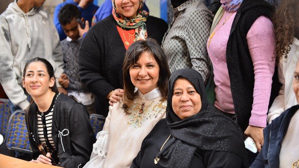 السفيرة نبيلة مكرم