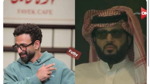 تركي آل شيخ و إبراهيم فايق 