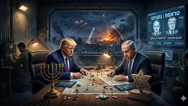 ترامب و نتنياهو 