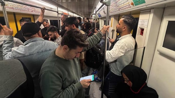 مترو الانفاق في إيران 