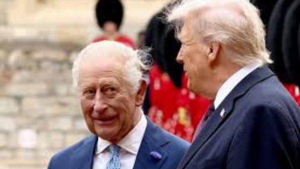 ترامب و الملك  تشارلز 