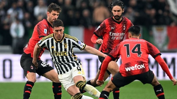 مباراة يوفنتوس واي سي ميلان