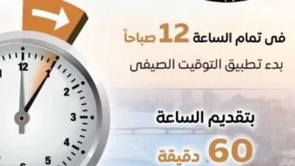 تقديم الساعة 60 دقيقة