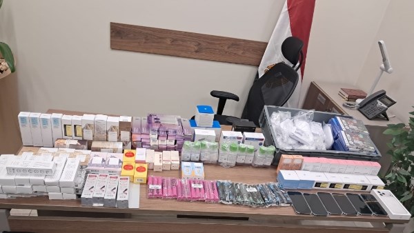 جانب من المضبوطات