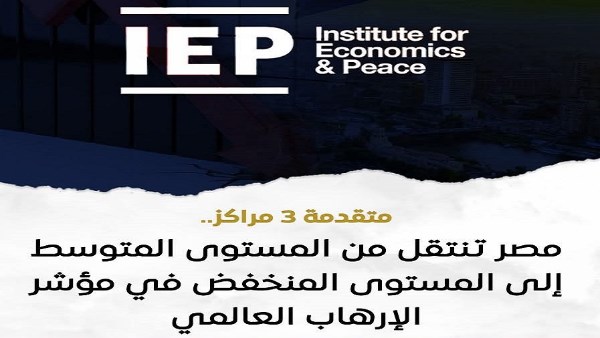 مصر تنتقل من المستوى المتوسط إلى المنخفض في مؤشر الإرهاب العالمي